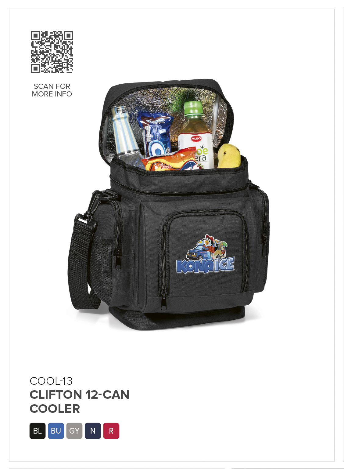 COOL-13 - Clifton 12-Can Cooler - Catalogue Image